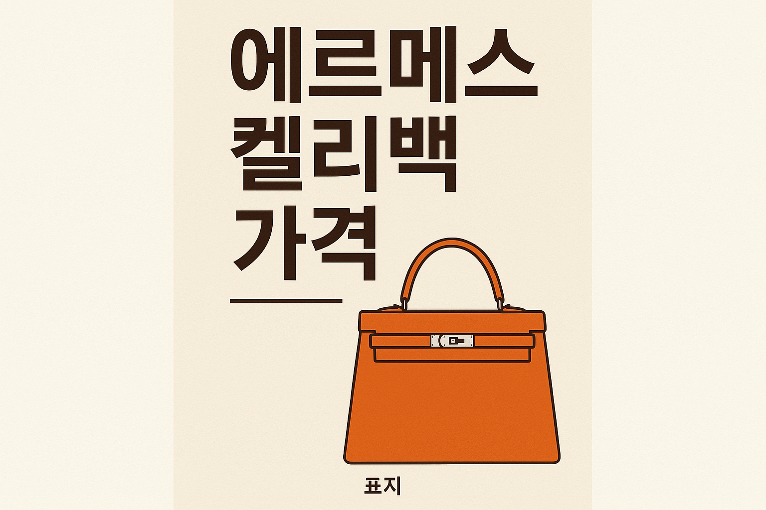 에르메스 켈리백 가격